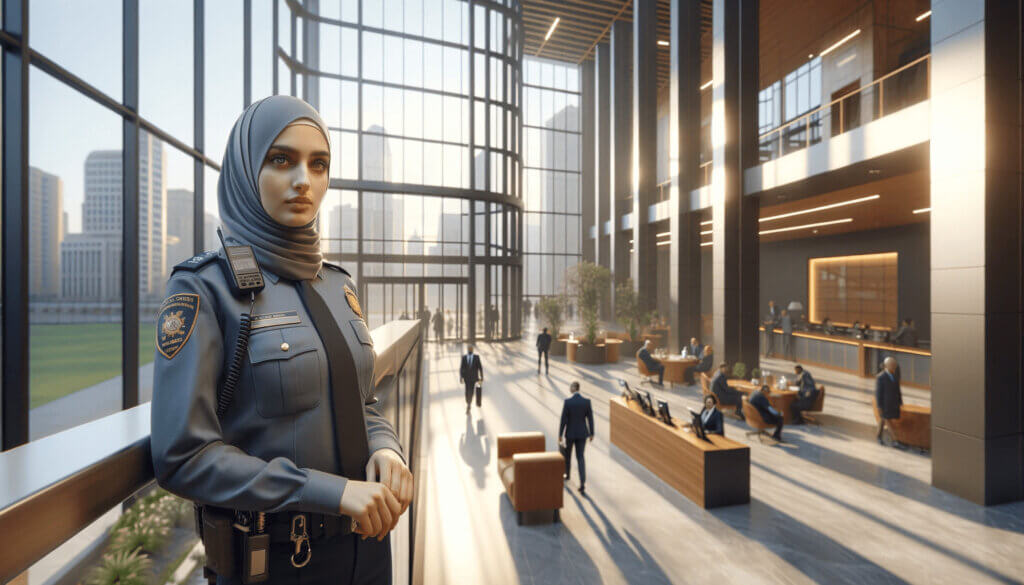 Hijab Private Security Guard Adventure Part 1 - First Day!